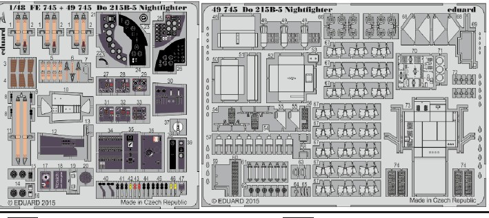 1/48 Aircraft- Do215B5 Night Fighter for ICM (Painted)