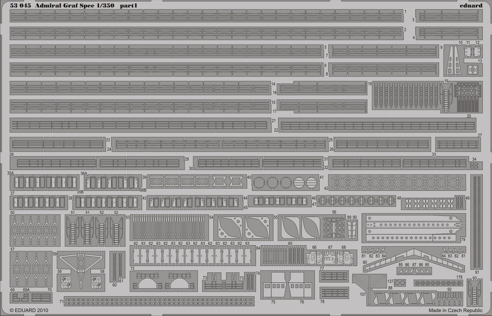 1/350 Ship- Admiral Graf Spee for TSM