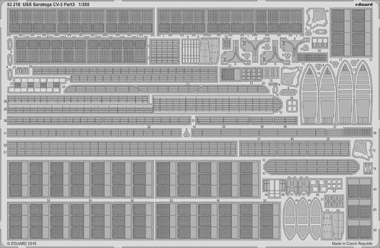 1/350 Ship- USS Saratoga CV3 Pt.3 for TSM