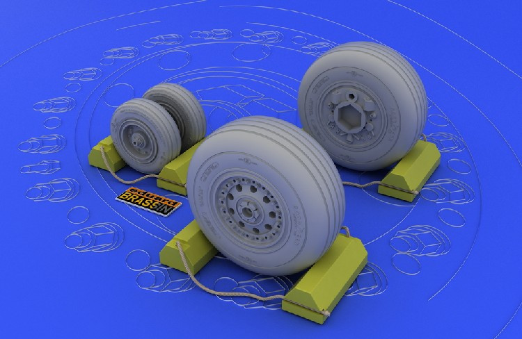 1/32 Aircraft- F4J/S Wheels (Resin)