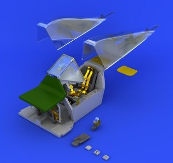 1/32 Aircraft- Fw190F8 Cockpit for RVL (Photo-Etch & Resin)