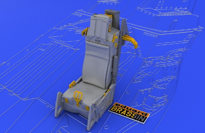 1/48 Aircraft- F22A Seat for ACY (Photo-Etch & Resin)
