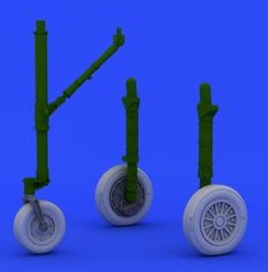 1/48 Aircraft- A4E Wheels Early for EDU & HSG (Resin)