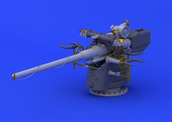 1/72 Aircraft- German Submarine 10.5cm Gun for RVL (Photo-Etch & Resin)
