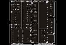 1/72 Aircraft- Seatbelts Luftwaffe Bomber WWII
