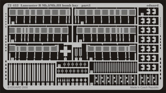 1/72 Aircraft- Lancaster B Mk I/III Bomb Bay for HSG