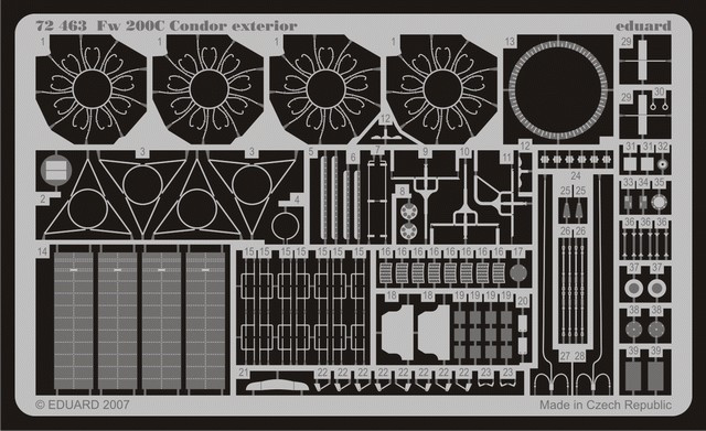 1/72 Aircraft- Fw200C Exterior for RVL