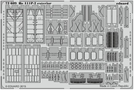 1/72 Aircraft- He111P2 Exterior for ARX
