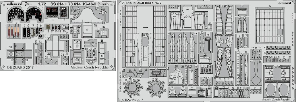 1/72 Aircraft- Ki46II Dinah for HSG (Painted)