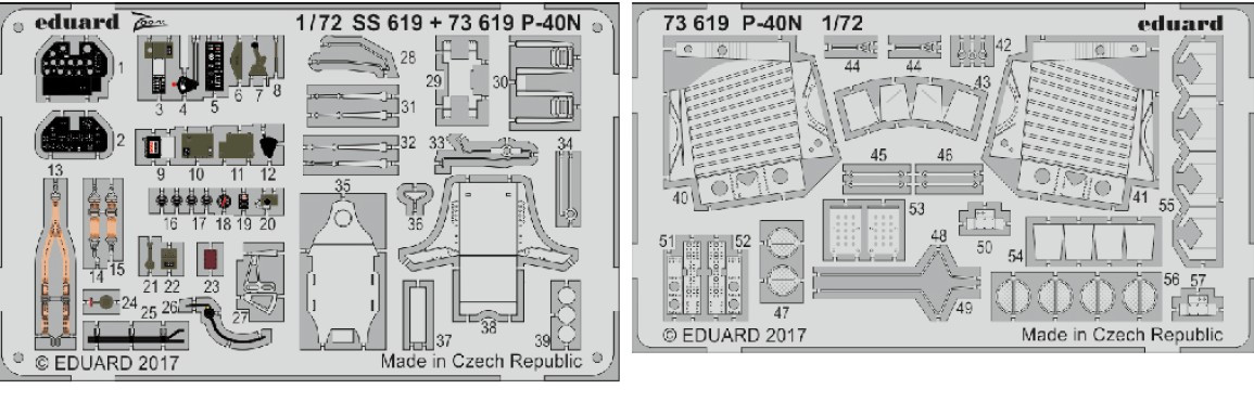 1/72 Aircraft- P40N for SHY (Painted)