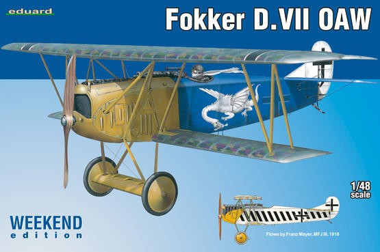 1/48 Fokker D VII OAW BiPlane (Wkd Edition Plastic Kit)