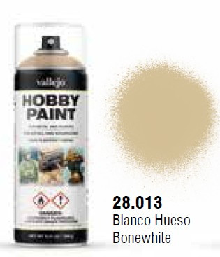 Bonewhite Fantasy Solvent-Based Acrylic Paint 400ml Spray