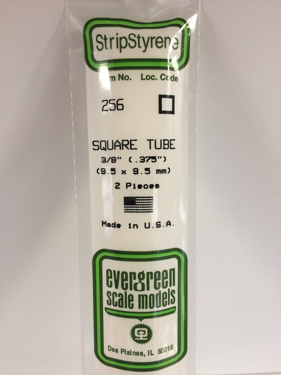 .375 Square Tube (9.5mm) (2)