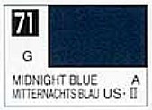 Solvent-Based Acrylic Gloss Midnight Blue 10ml Bottle