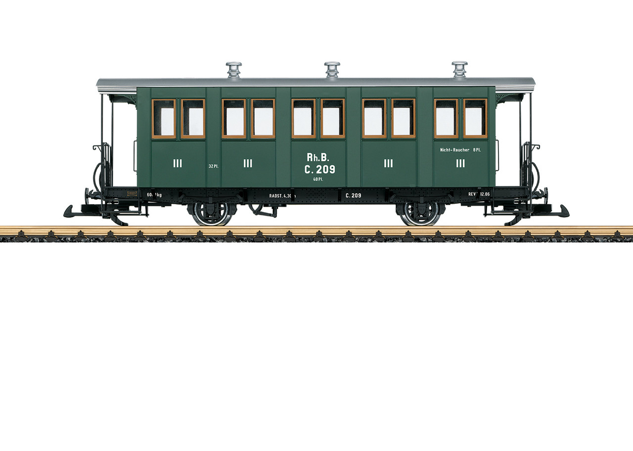 LGB 33402 RhB Passenger Car, Car Number C 209