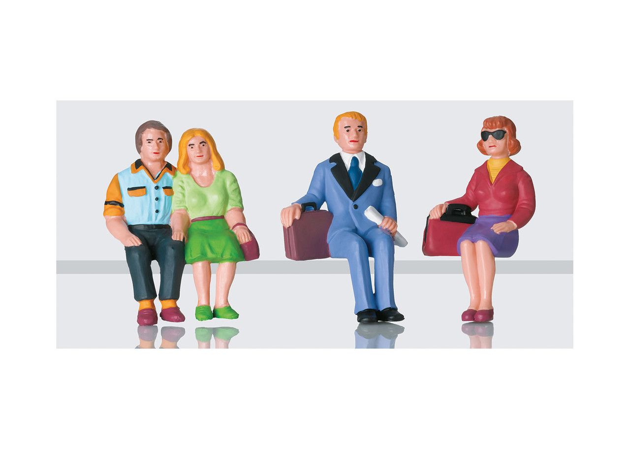 LGB 52390 Passenger Figures, Seated, Set 2