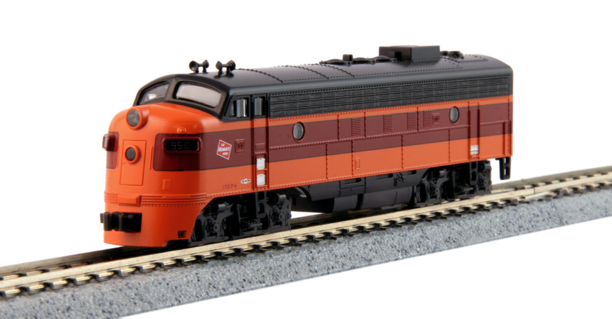N EMD FP7A Milw.Rd. #95C w/ESU LokSound