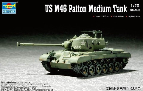 1/72 US M46 Patton Medium Tank