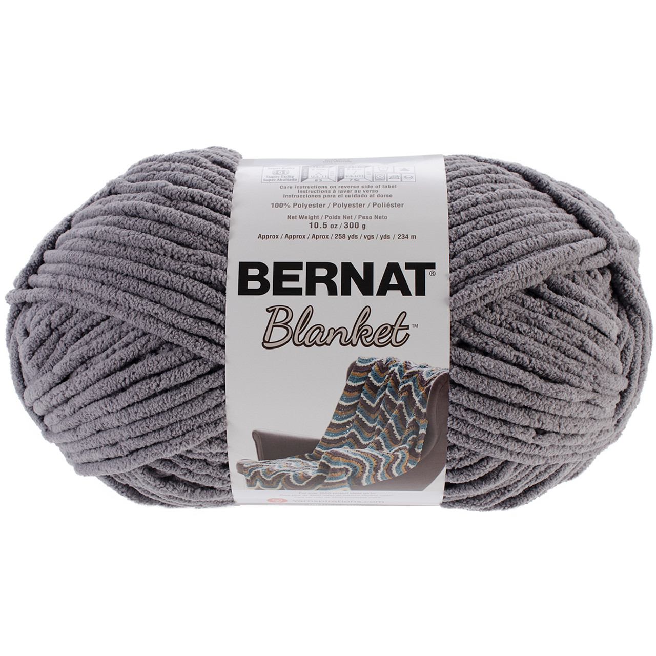 Bernat Blanket Big Ball Yarn (10006) Vintage White