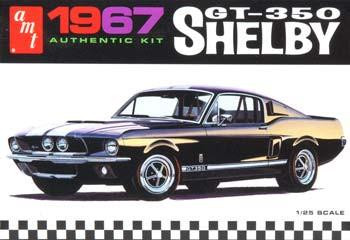 AMT834  1/25 '67 Shelby GT350, Black