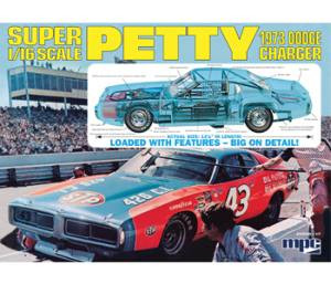 MPC767  1:16 Richard Petty NASCAR Charger with Clear Body