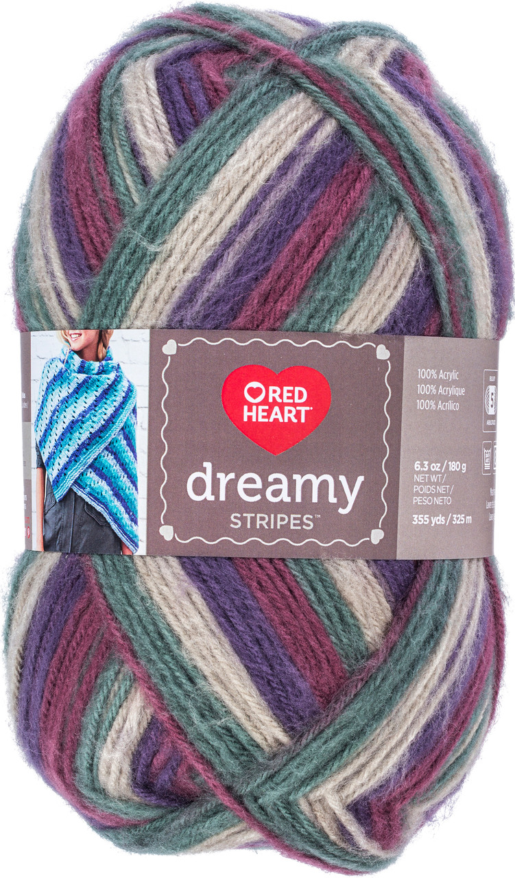 E861S9358 Red Heart Dreamy Stripes YarnMountain Top Modellbahn Ott