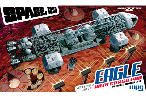 MPC838  Space:1999 Eagle Transporter with Cargo Pod