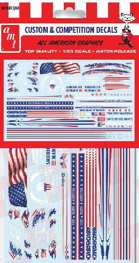 PLL-MKA26  1/25 All American Graphics Decals