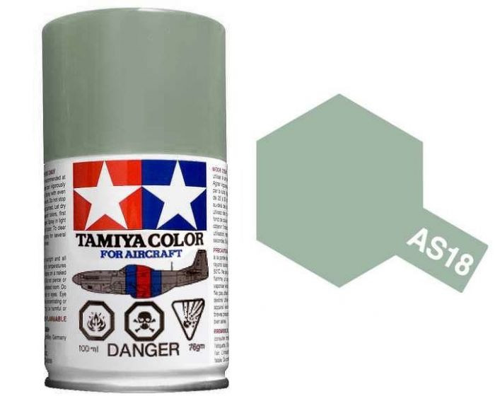 86518 AS-18 Spray Light Gray (IJA) 3 oz