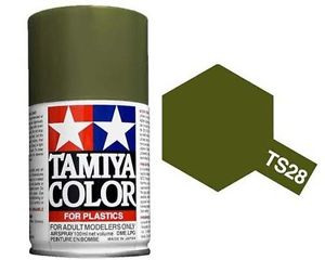 85028 Spray Lacquer TS28 Olive Drab 3 oz