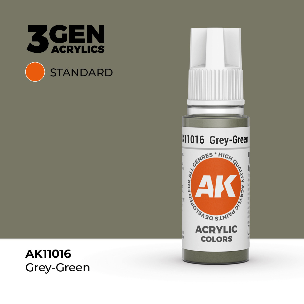 AK Interactive 3G Acrylic Grey-Green 17ml