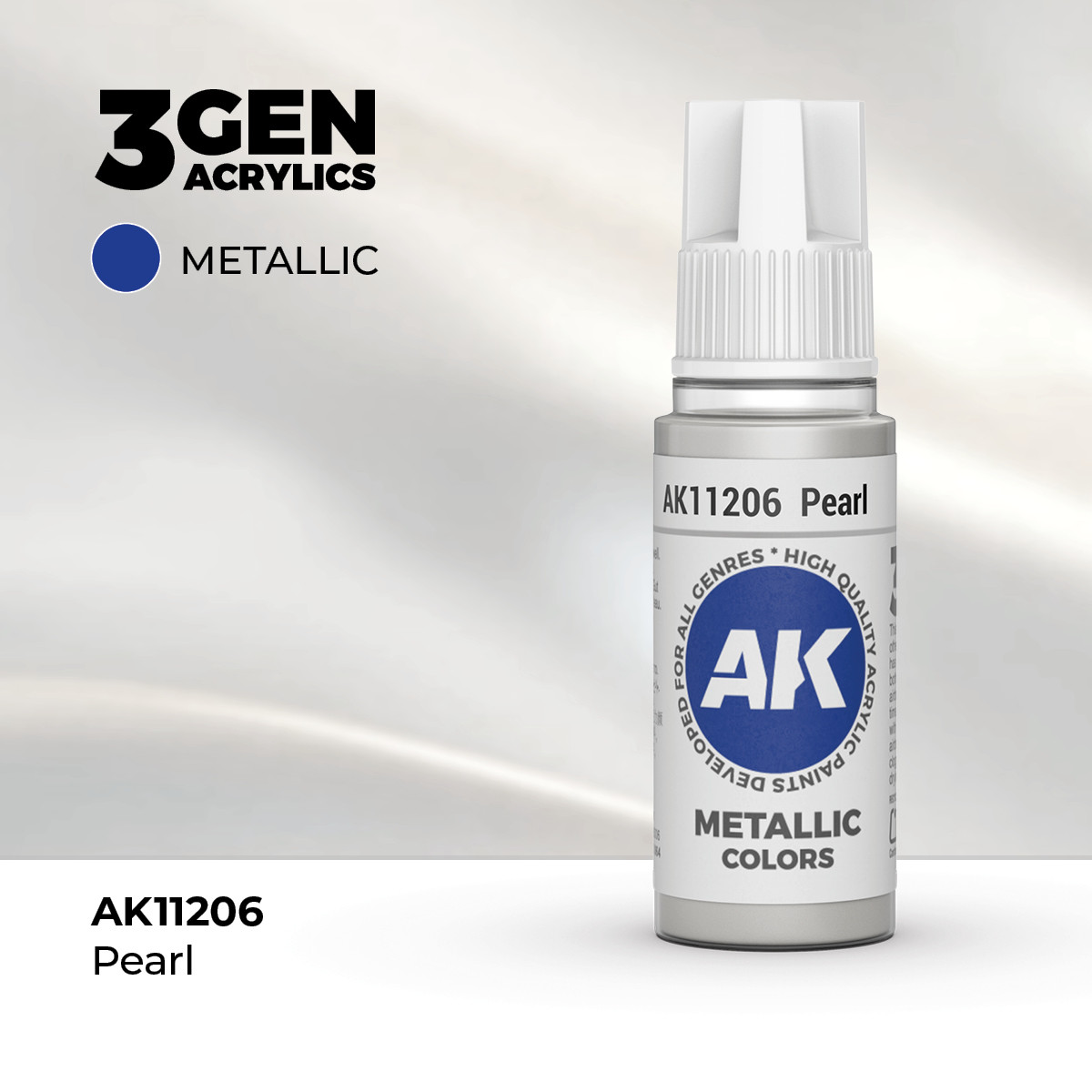 AK Interactive 3G Acrylic Pearl 17ml