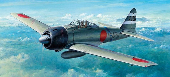 1/72 A6M3 Mod 32 (Hamp) Zero Fighter