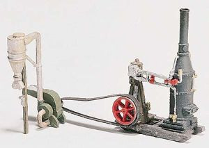 HO STEAM ENGINE/HAMMER MILL