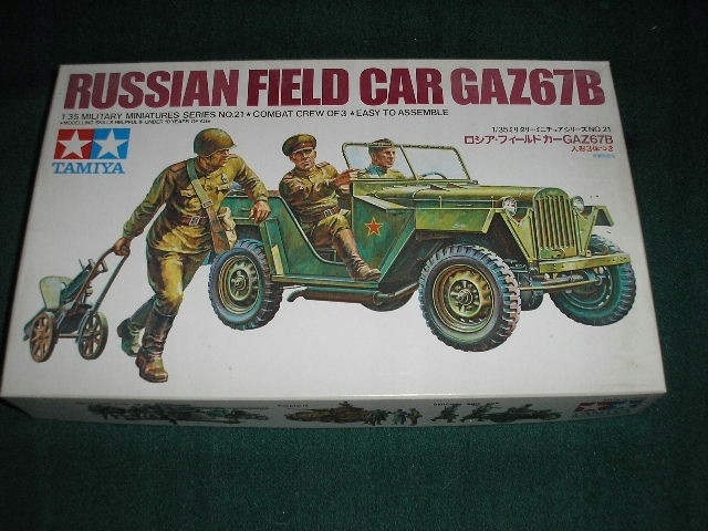 35021 1/35 Russian Fieldcar GAZ67B Kit