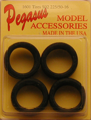 PGH-1601  1/24-1/25 Bridgestone SO2's 225/50-16 Tires (4)