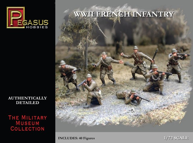 PGH-7306  1/72 French Infantry WWII (40)