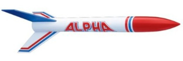EST-1225  Alpha Model Rocket Kit (Skill Level 1)