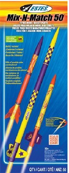 EST-2005  Mix-N-Match 50 Model Rocket Kit (3 Kits) (Skill Level E2X)