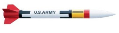 EST-2056  Enduring Freedom US Army Patriot M104 Model Rocket Kit (Skill Level 1)