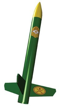 EST-3031  Star Trooper Model Rocket Kit (Skill Level 1)