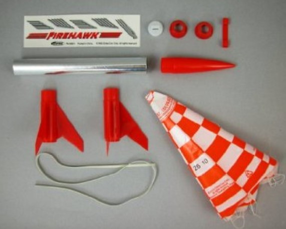 EST-804  Firehawk Model Rocket Kit (Skill Level E2X)