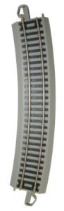 Bachmann HO Scale Steel EZ Track - 22 Radius Curve (4-Pack) For Model Railroad