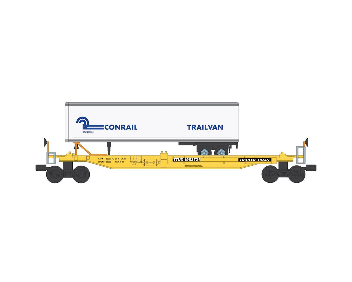 BAC48402  O Williams Front Runner w/Trailer, Conrail
