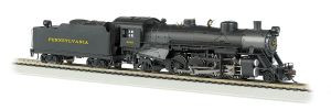 BAC54303  HO 2-8-2 Light w/DCC & Sound Value, PRR #9630