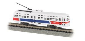 BAC62997  N PCC Trolley, Philadelphia/Septa/Red/White/Blue