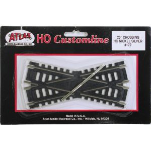 ATL172  HO Code 100 25 Degree Custom Crossing
