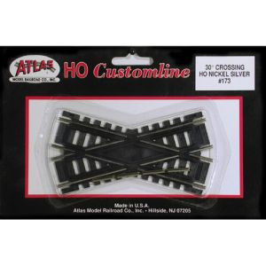 ATL173  HO Code 100 30 Degree Custom Crossing