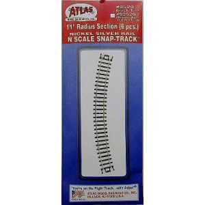 ATL2520  N Code 80 11"" Radius Curve (6)
