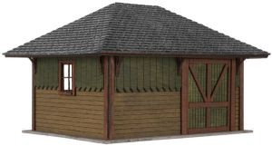 ATL4001009  HO Laser Cut KIT Section House